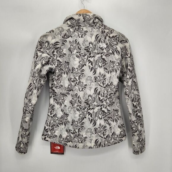 New The North Face Apex Bionic Jacket Women's High Rise Grey Vine Print XS - Picture 2 of 4